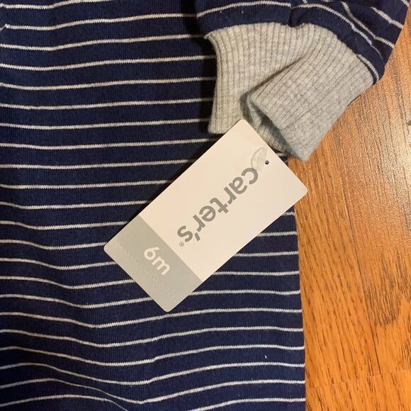 Carter's Baby Long Sleeve One Piece Jumpsuit - Picture 4 of 5